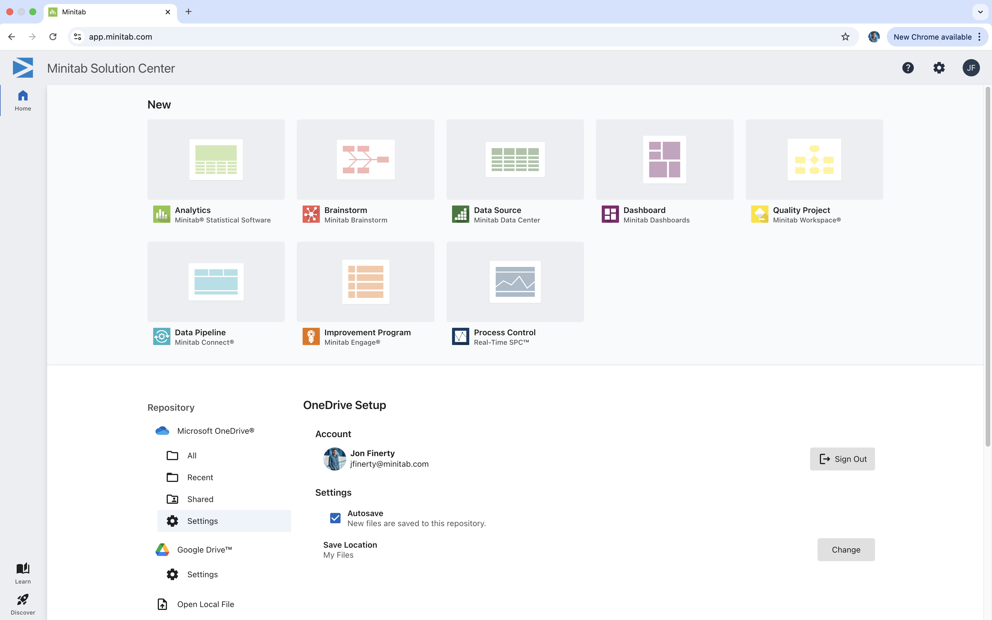 Minitab Solution Center_Overview